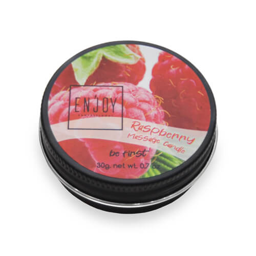 ENJOY Массажная свеча Raspberry Малина 30 г