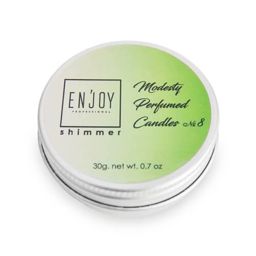 ENJOY Парфюмерная массажная свеча Shimmer "Modesty" №8, 30 г