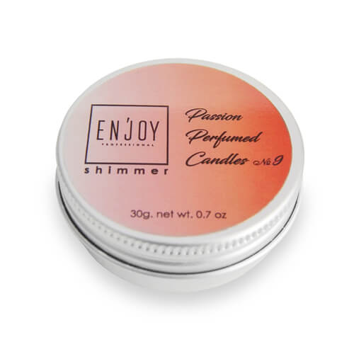 ENJOY Парфюмерная массажная свеча Shimmer "Passion" № 9, 30 г