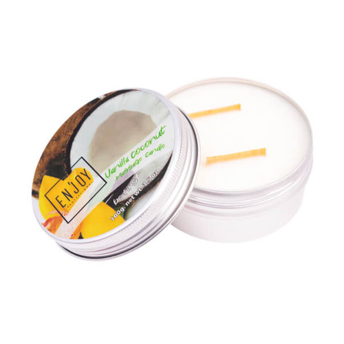 ENJOY Массажная свеча Coconut "Кокос" 100 г ENJOY Массажная свеча Coconut "Кокос" 100 г