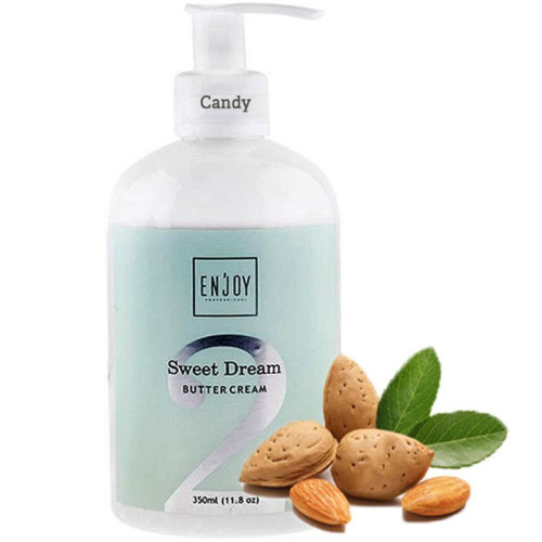 Enjoy Крем-маска Sweet Dream butter cream Сandy "Миндаль" №2, 350 мл Enjoy Крем-маска Sweet Dream butter cream Сandy "Миндаль" №2, 350 мл