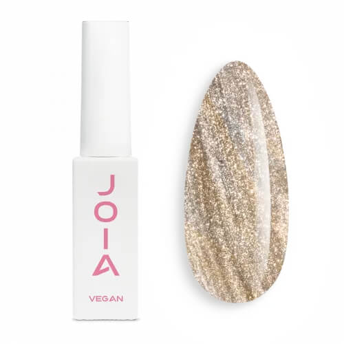 Гель-лак JOIA vegan Cat Eye бежевий Threshold Glow №01CE, 6 мл