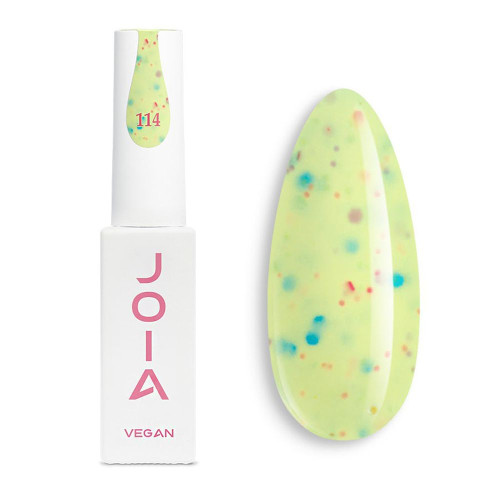 Гель-лак JOIA vegan 114, Lemon juice, yellow, 6 мл Гель-лак JOIA vegan 114, Lemon juice, yellow, 6 мл