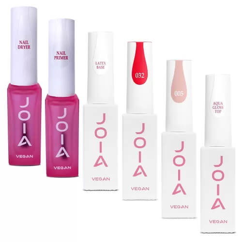 Базовий набір для покриття гель-лаком JOIA vegan 6 шт. Базовий набір для покриття гель-лаком JOIA vegan 6 шт.