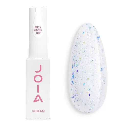 Топ для гель-лака Mica Gloss Top No Wipe, глянцевый, JOIA vegan, 8 мл Топ для гель-лака Mica Gloss Top No Wipe, глянцевый, JOIA vegan, 8 мл