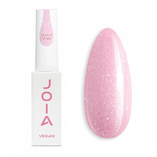 Камуфлюючий топ для гель-лаку Angelic Spark JOIA vegan, 8 мл Камуфлюючий топ для гель-лаку Angelic Spark JOIA vegan, 8 мл