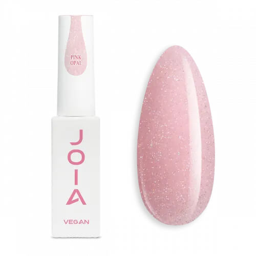 Камуфлирующий топ для гель-лака Pink Opal JOIA vegan, 8 мл Камуфлирующий топ для гель-лака Pink Opal JOIA vegan, 8 мл