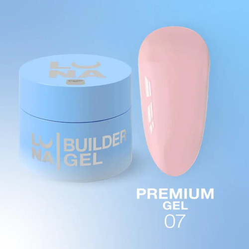 LUNA Гель для нарощування Premium Gel №7, 50 мл LUNA Гель для нарощування Premium Gel №7, 50 мл
