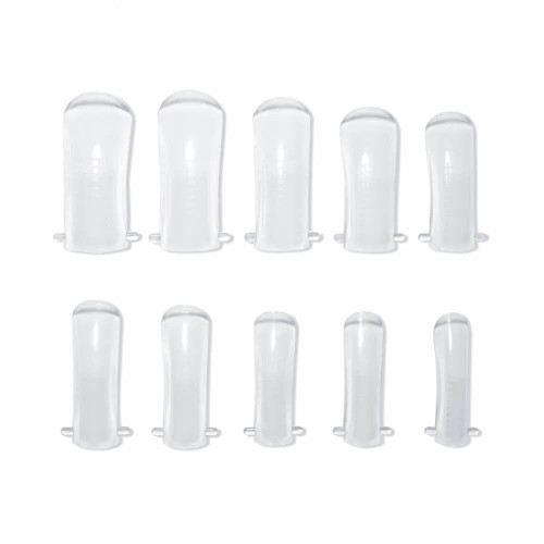 Багаторазові верхні форми для нарощування JOIA vegan Reusable Upper Nail Forms for extensions, 100 шт