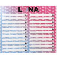 Luna наклейки на тіпси 22 шт./лист