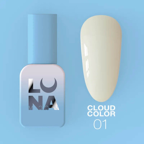 LUNA Гель-лак Cloud Color №01, 8 мл