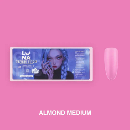 LUNA Гелеві Тіпси Almond Medium