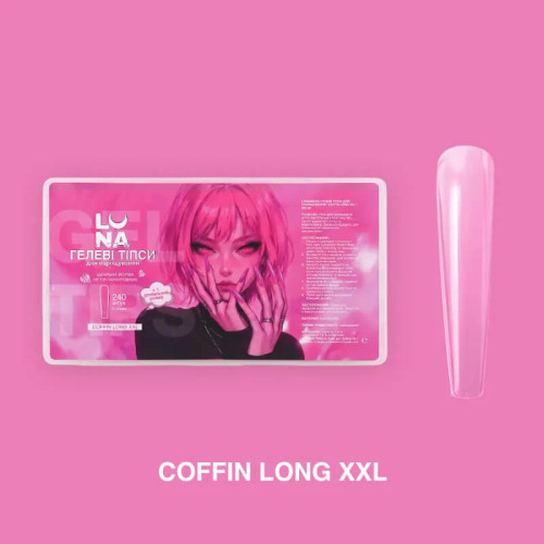 LUNA Гелеві Тіпси Coffin Long XXL