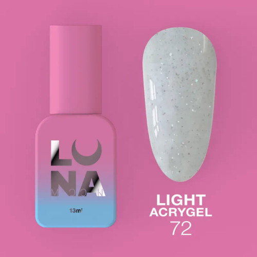 LUNA Жидкий Гель Light Acrygel №72, 13 мл TPO FREE