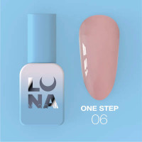LUNA Однофазний гель-лак для педикюру One step №6, 8 мл LUNA Однофазний гель-лак для педикюру One step №6, 8 мл