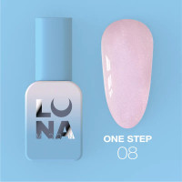 LUNA Однофазный гель-лак для педикюра One step №8, 8 мл