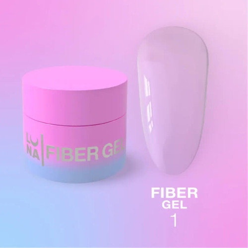 LUNA Гель для ремонту тріщин Fiber Gel №1, 5 мл