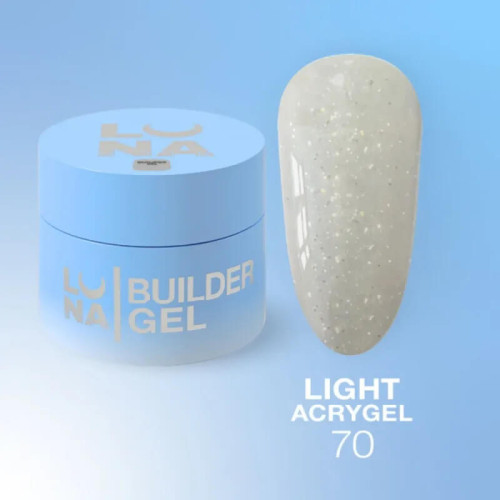 LUNA Жидкий Гель Light Acrygel №70, 30 мл