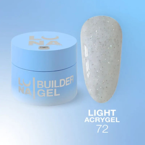 LUNA Жидкий Гель Light Acrygel №72, 30 мл TPO FREE