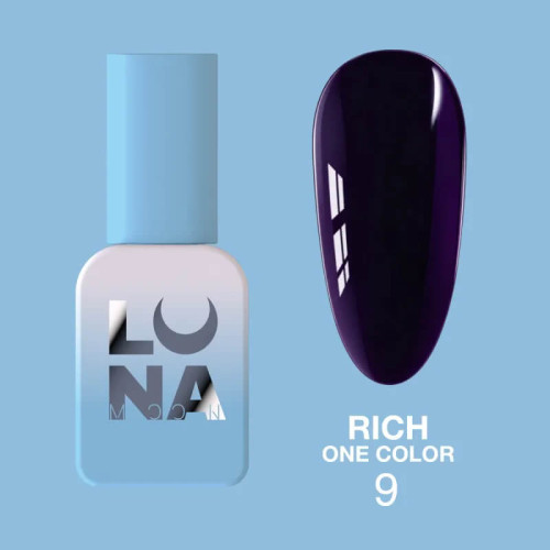 LUNA Гель-лак Rich One Color №9, 8 мл TPO FREE