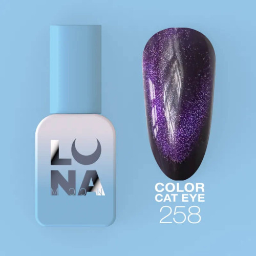LUNA Гель-лак Color Cat Eye №258, 13 мл LUNA Гель-лак Color Cat Eye №258, 13 мл