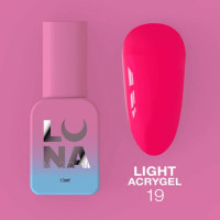 LUNA Рідкий Гель Light Acrygel №19, 13 мл