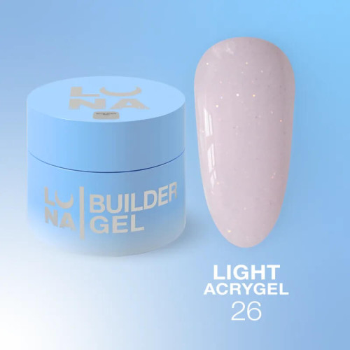 LUNA Жидкий Гель Light Acrygel №26, 30 мл LUNA Жидкий Гель Light Acrygel №26, 30 мл
