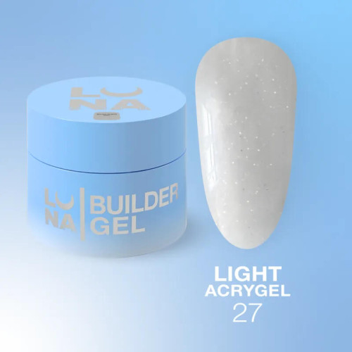LUNA Жидкий Гель Light Acrygel №27, 30 мл LUNA Жидкий Гель Light Acrygel №27, 30 мл