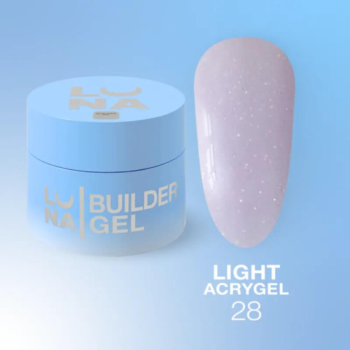 LUNA Жидкий Гель Light Acrygel №28, 30 мл LUNA Жидкий Гель Light Acrygel №28, 30 мл