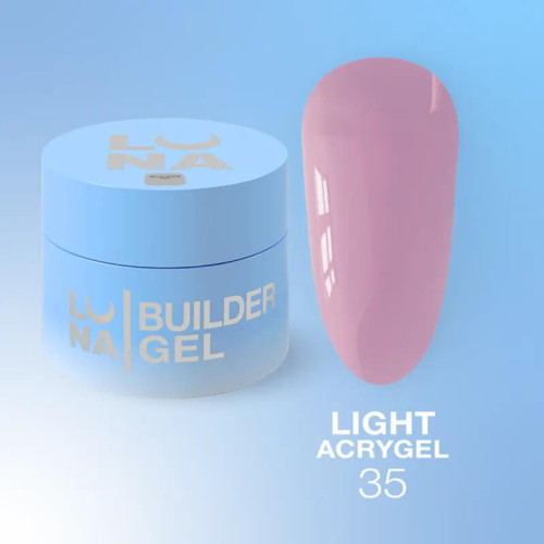 LUNA Рідкий Гель Light Acrygel №35, 30 мл LUNA Рідкий Гель Light Acrygel №35, 30 мл