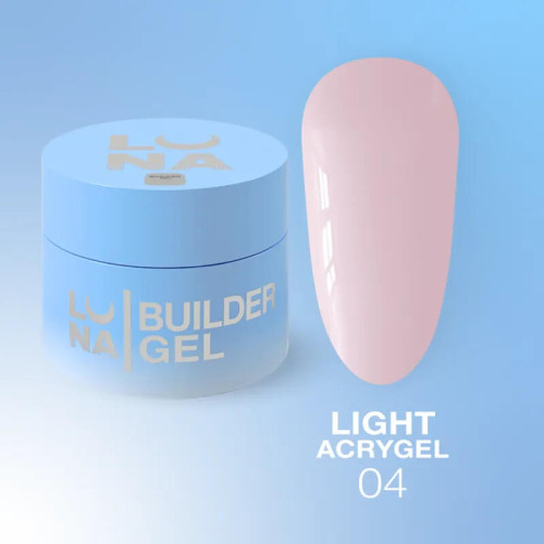 LUNA Рідкий Гель Light Acrygel №4, 50 мл LUNA Рідкий Гель Light Acrygel №4, 50 мл