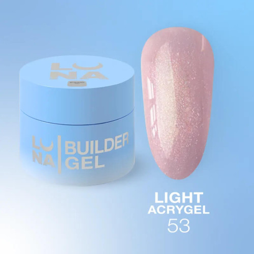 LUNA Жидкий Гель Light Acrygel №53, 30 мл LUNA Жидкий Гель Light Acrygel №53, 30 мл