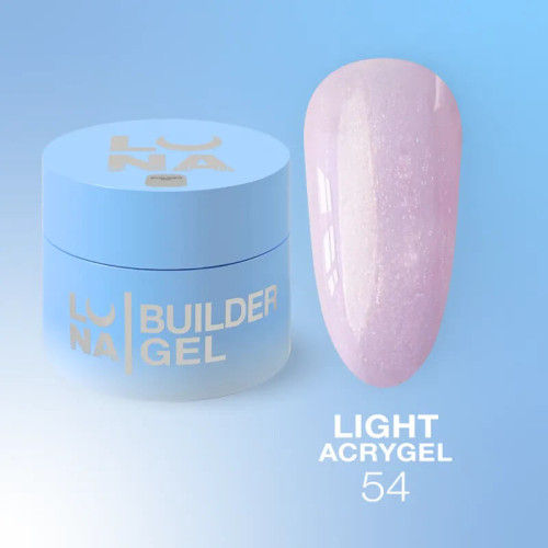 LUNA Жидкий Гель Light Acrygel №54, 30 мл LUNA Жидкий Гель Light Acrygel №54, 30 мл