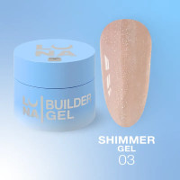 LUNA Гель для нарощування Shimmer Gel №3, 30 мл