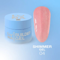 LUNA Гель для нарощування Shimmer Gel №4, 15 мл