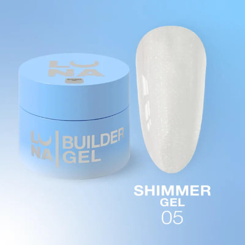LUNA Гель для нарощування Shimmer Gel №5, 30 мл LUNA Гель для нарощування Shimmer Gel №5, 30 мл