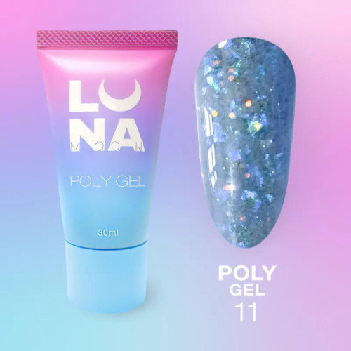 Luna Полигель для наращивания Poly Gel №11, 30 мл