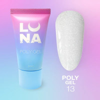 Luna Полигель для наращивания Poly Gel №13, 30 мл