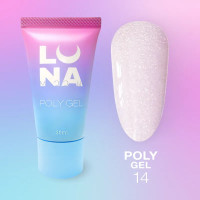 Luna Полігель для нарощування Poly Gel №14, 30 мл