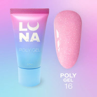 Luna Полігель для нарощування Poly Gel №16, 30 мл