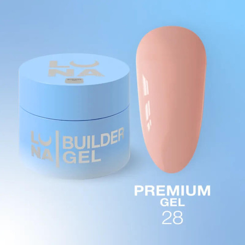 LUNA Гель для наращивания Premium Gel №28, 30 мл LUNA Гель для наращивания Premium Gel №28, 30 мл