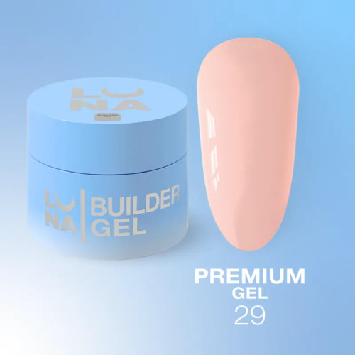 LUNA Гель для нарощування Premium Gel №29, 30 мл LUNA Гель для нарощування Premium Gel №29, 30 мл