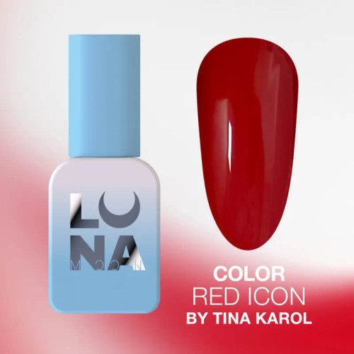 LUNA Гель-лак Color Red Icon By Tina Karol 13 мл