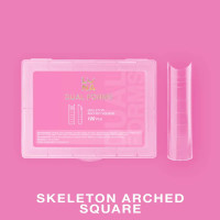 LUNA Верхні форми для нарощування Skeleton Arched Square LUNA Верхні форми для нарощування Skeleton Arched Square