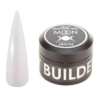 Гель-желе для нарощування Moon Full Jelly Builder Gel №36 молочний із шимером, 30 мл
