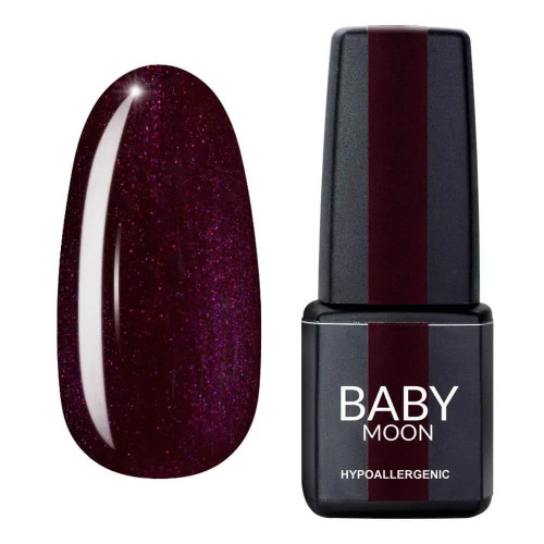 Moon Full Гель-лак Baby Moon Burgundi №08, 6 мл