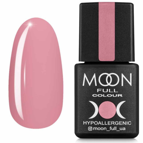 Гель лак Moon Full Air Nude №17 розовый винтажный светлый, 8 мл