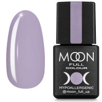 Moon Full Barbie color Rubber base №09 камуфлирующая база для гель лака (лиловый светлый), 8 мл