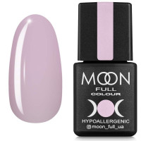 Moon Full Barbie color Rubber base №15 камуфлирующая база для гель лака (нежно-розовый), 8 мл