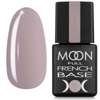 Moon Full Base French №10 - база для гель лаку, 8 мл (рожево-сірий)
